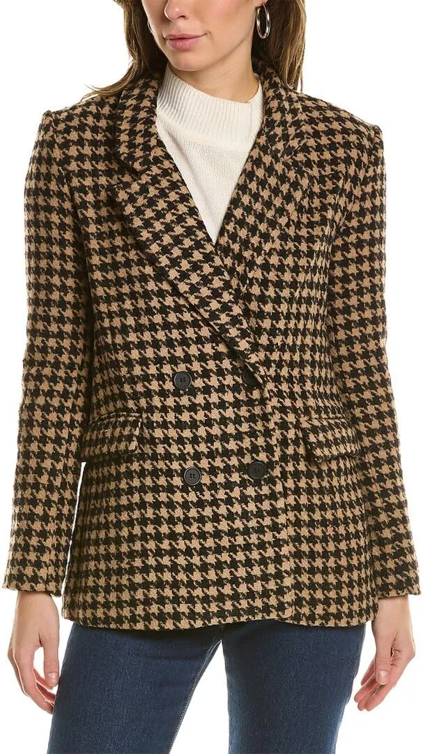 [BLANKNYC] Womens Luxury Clothing Oversized Blazzer with Pockets, Comfortable & Stylish Coat