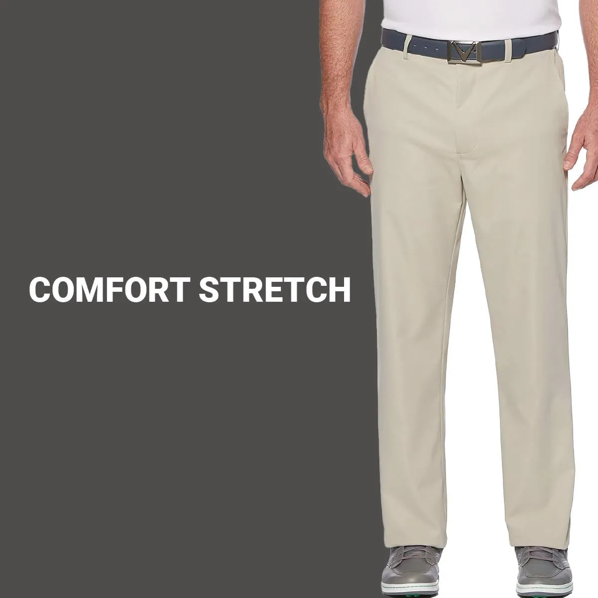 Callaway Men's Pro Spin 3.0 Stretch Golf Pants, Active Waistband, Moisture-Wicking, Sun Protection (Available in Big & Tall)