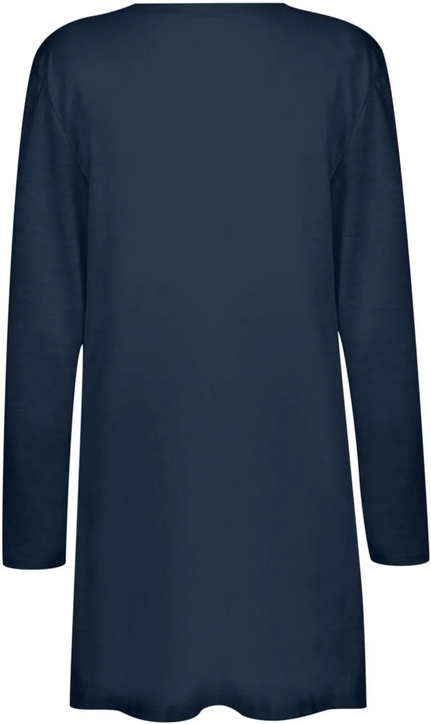 Cardigan for Women, Plus Size Long Sleeve Open Front Lightweight Cardigan Casual Soft Solid Jackets with Pockets