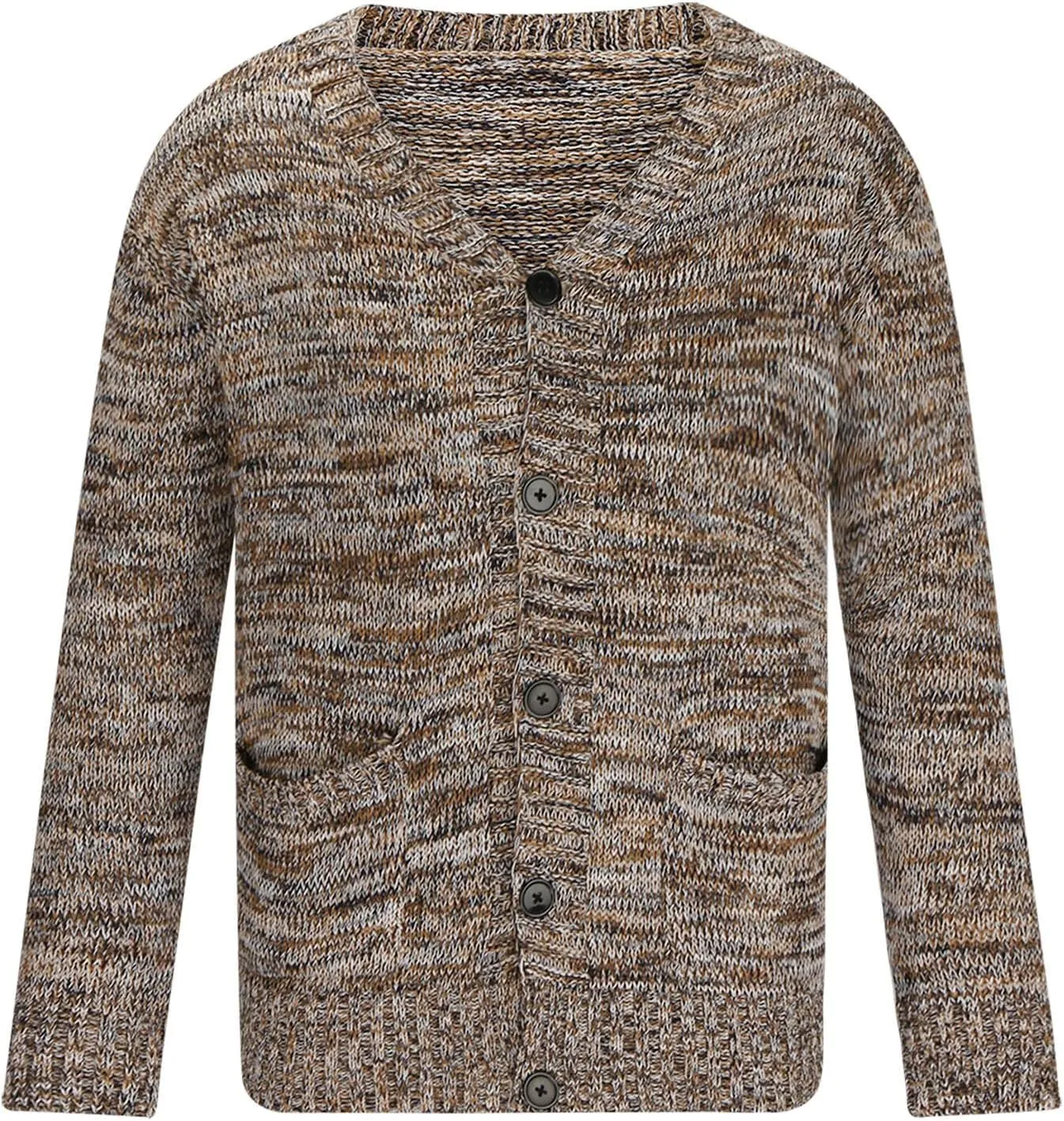 Cardigan Sweaters for Men Button Down Knit Sweater Open Front Cardigan Casual Sweater Jacket Warm Winter Outfits