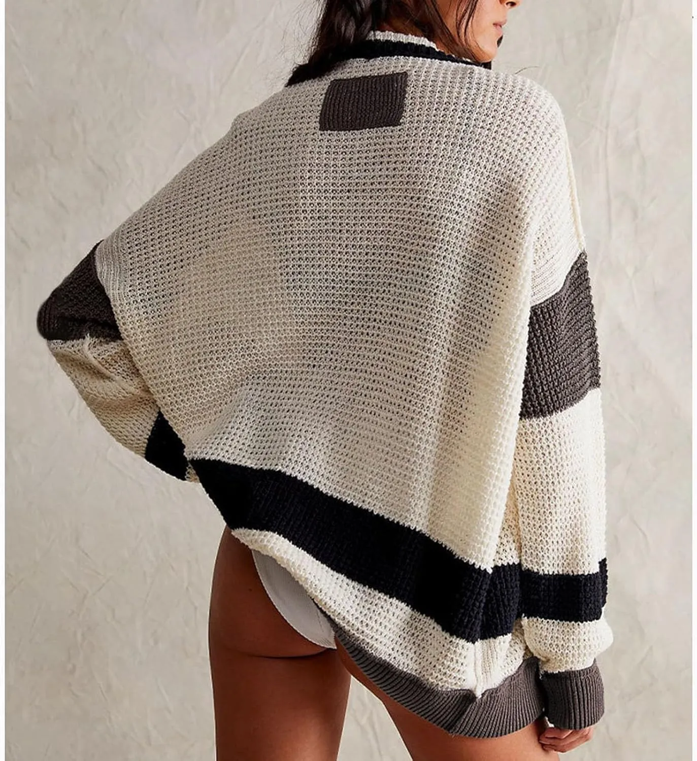 Cardigan Sweaters for Women Lightweight Button Down Cardigan Sweaters Long Sleeve V Neck Knit Tops with Pockets