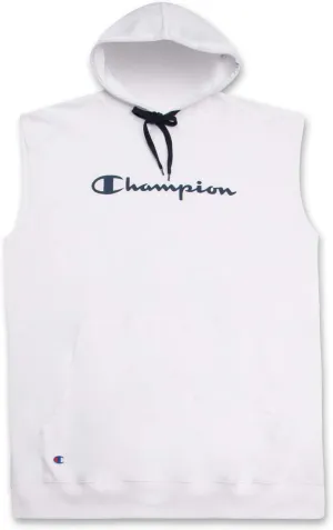 Champion Big and Tall Sleeveless Hoodies for Men – Mens Popover Workout Hoodies