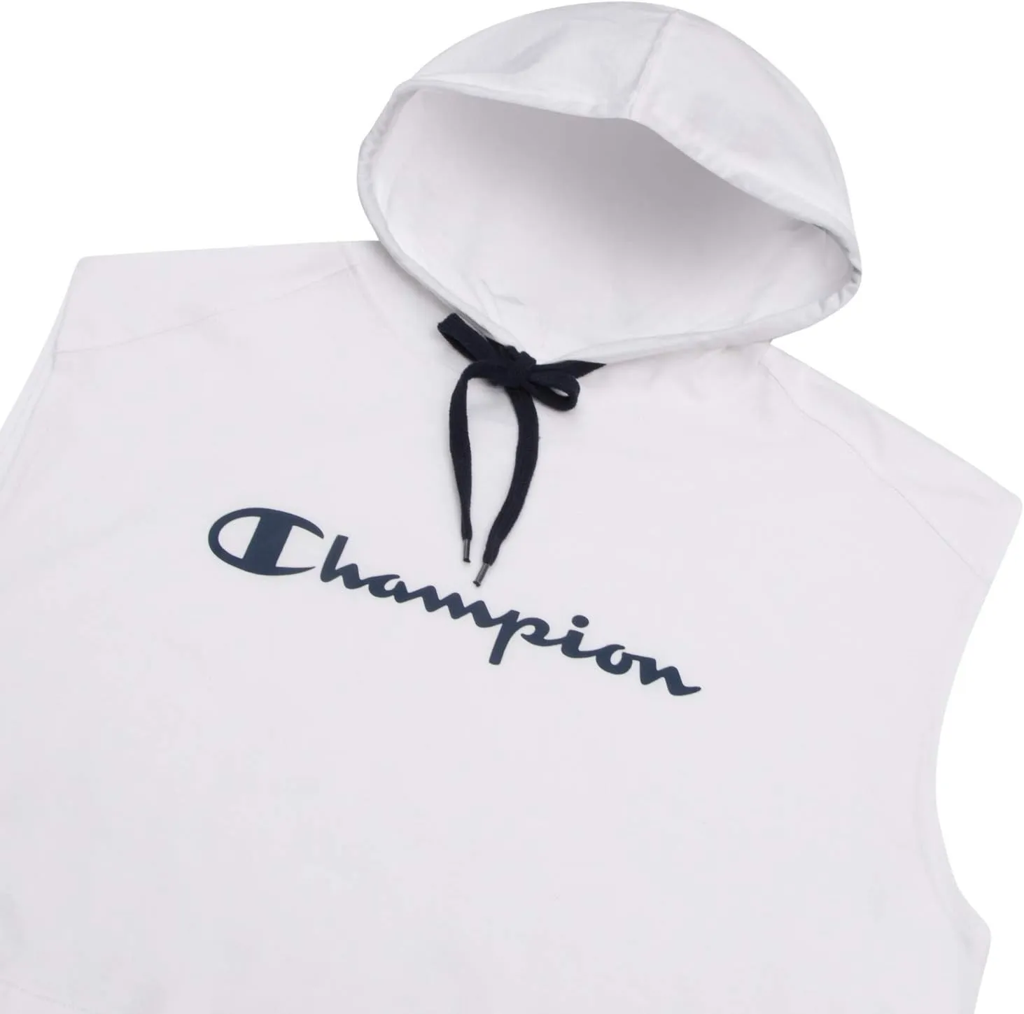 Champion Big and Tall Sleeveless Hoodies for Men – Mens Popover Workout Hoodies