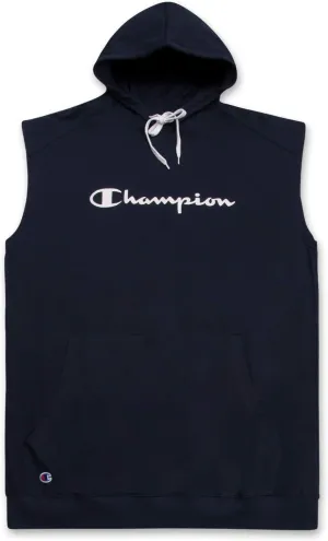 Champion Big and Tall Sleeveless Hoodies for Men – Mens Popover Workout Hoodies