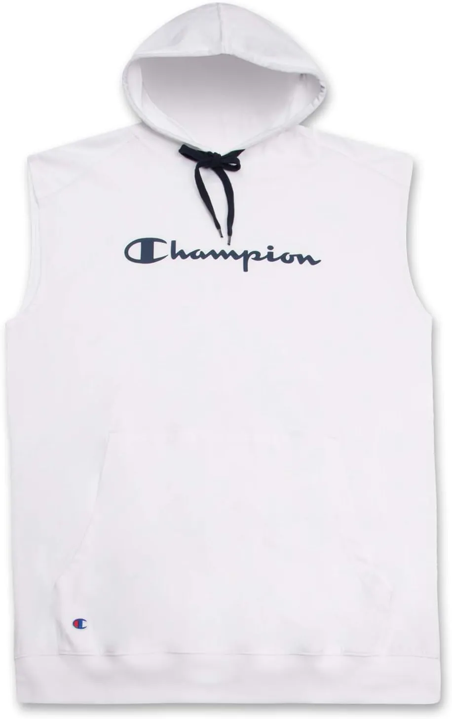 Champion Big and Tall Sleeveless Hoodies for Men – Mens Popover Workout Hoodies