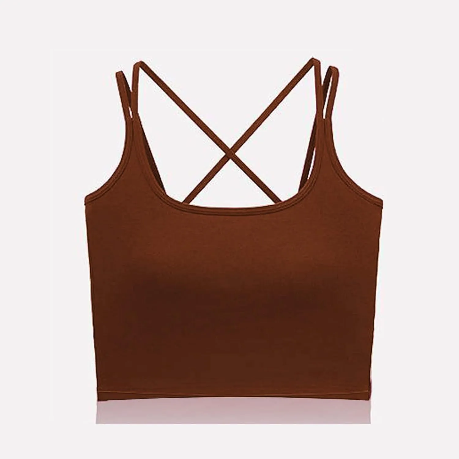 Compression Tank Tops for Women U Neck Double Strap U Neck Tanks 2025 Trending Soft Sleeveless Undershirts Outfit