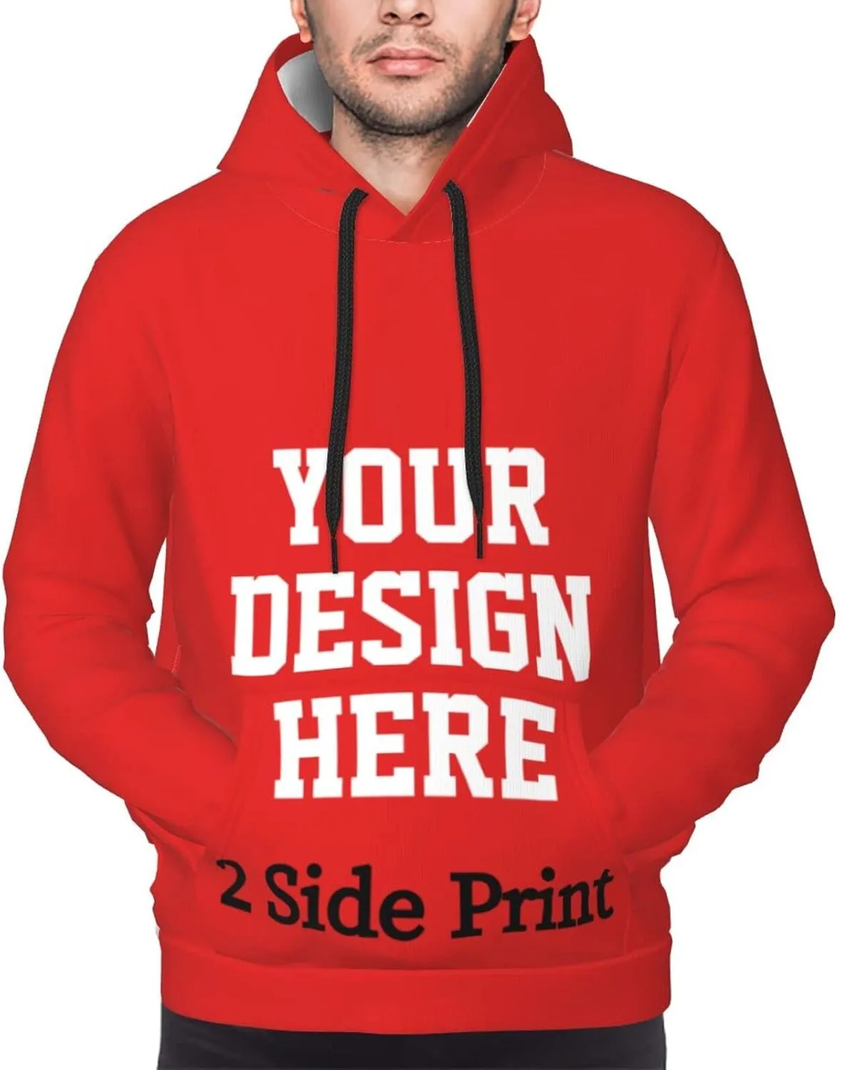 Custom Hoodie Design Your Own Hoodies Add Your Own Name Picture Text Black Personalized Hoodies