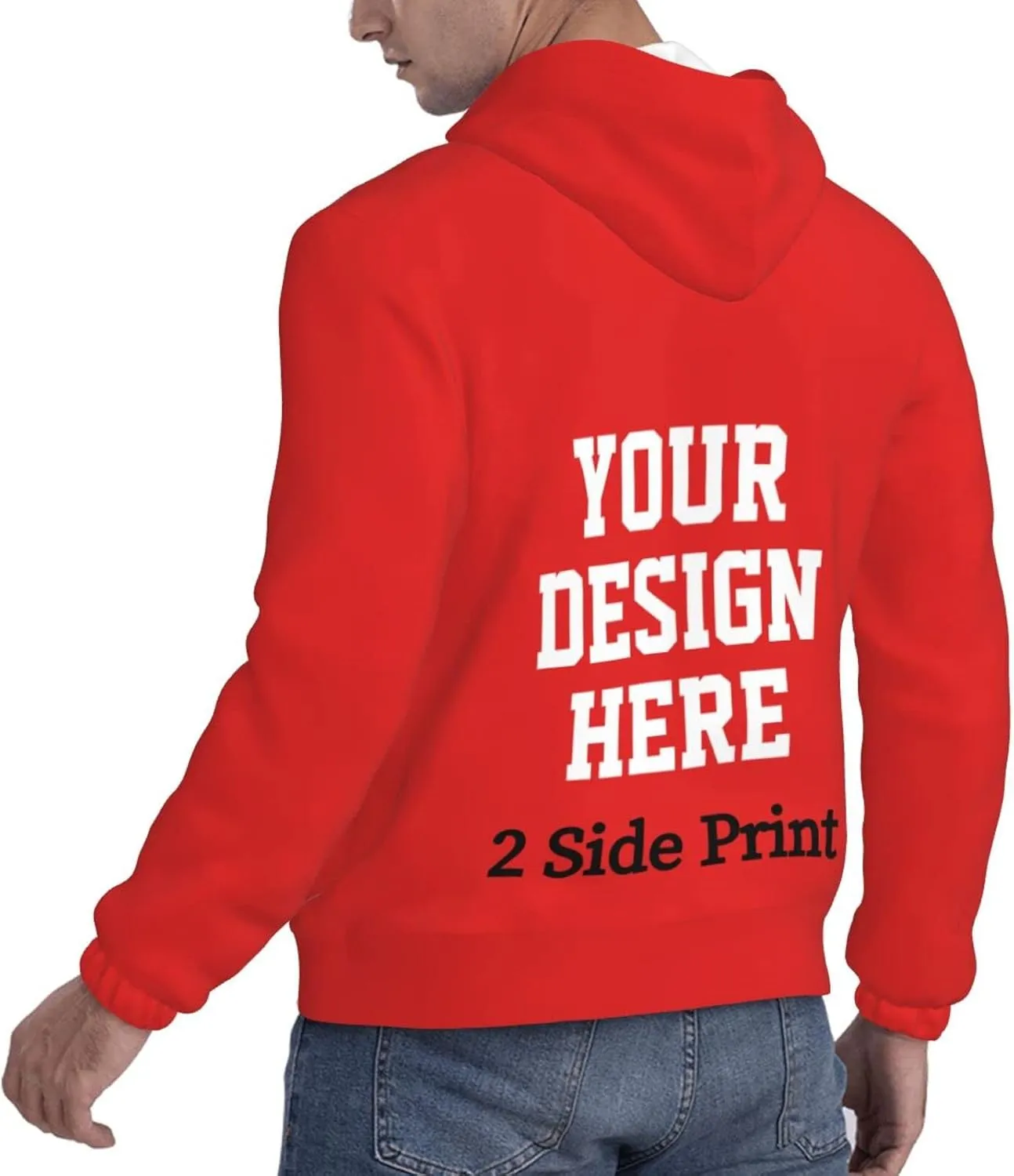 Custom Hoodie Design Your Own Hoodies Add Your Own Name Picture Text Black Personalized Hoodies