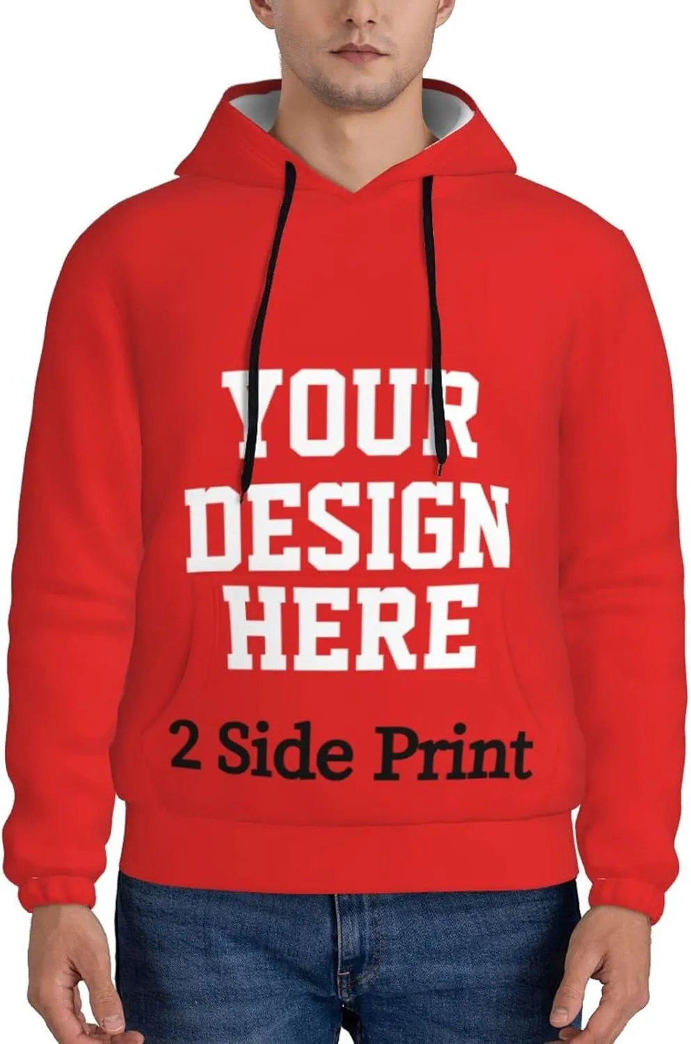 Custom Hoodie Design Your Own Hoodies Add Your Own Name Picture Text Black Personalized Hoodies