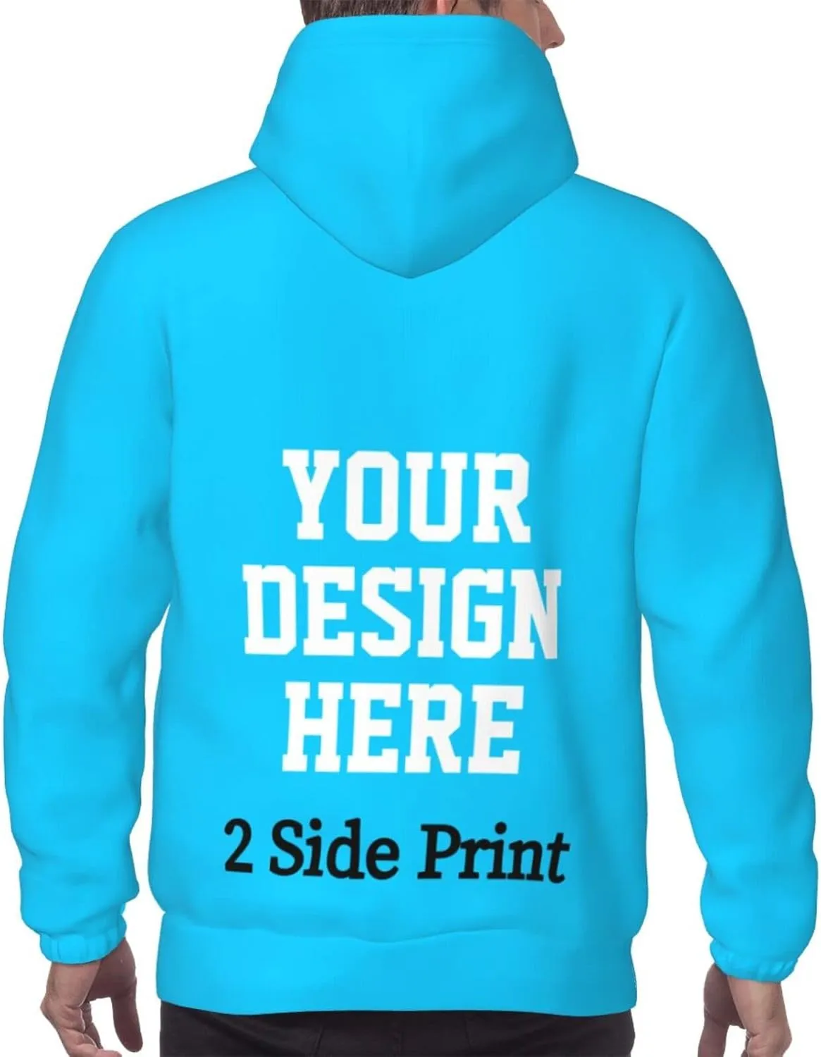 Custom Hoodie Design Your Own Hoodies Add Your Own Name Picture Text Black Personalized Hoodies
