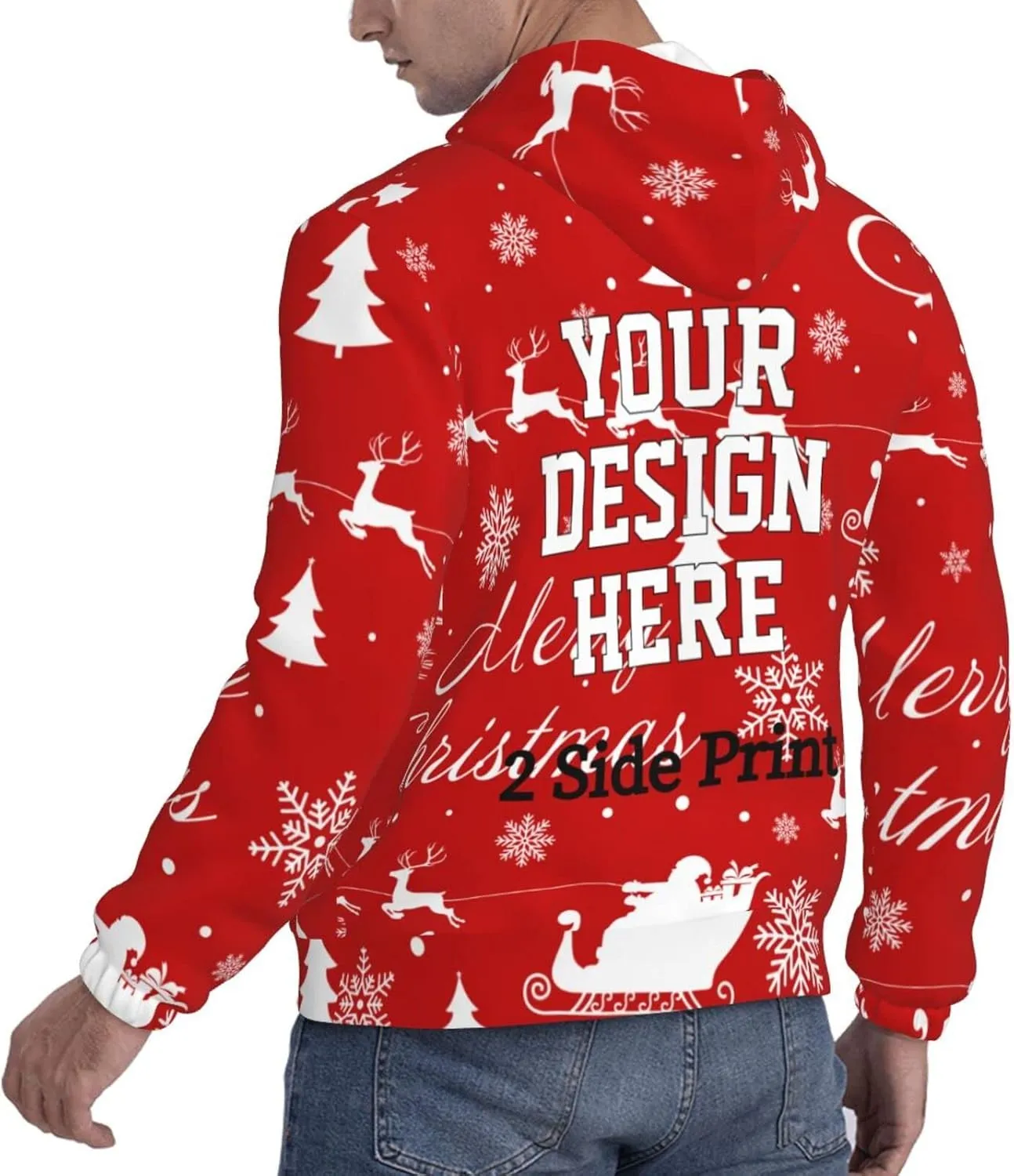 Custom Hoodie Design Your Own Hoodies Add Your Own Name Picture Text Black Personalized Hoodies