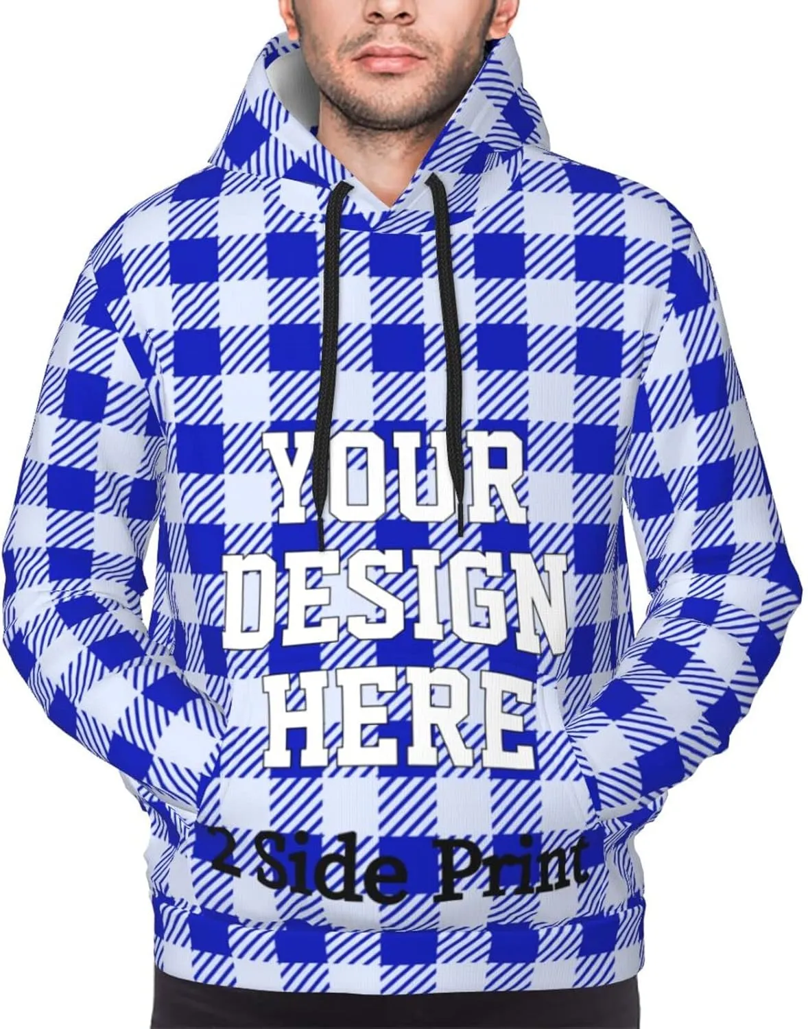 Custom Hoodie Design Your Own Hoodies Add Your Own Name Picture Text Black Personalized Hoodies