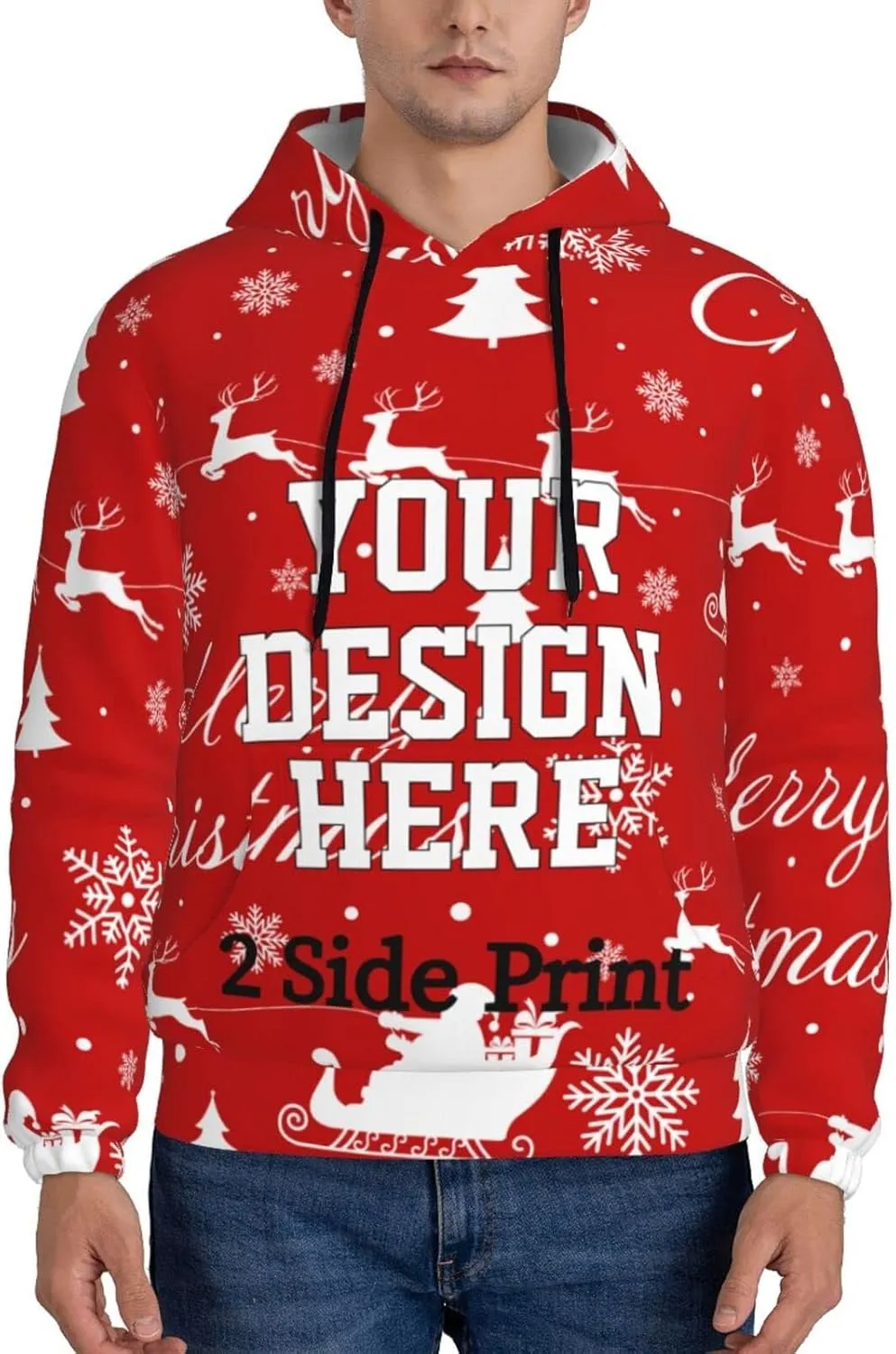 Custom Hoodie Design Your Own Hoodies Add Your Own Name Picture Text Black Personalized Hoodies