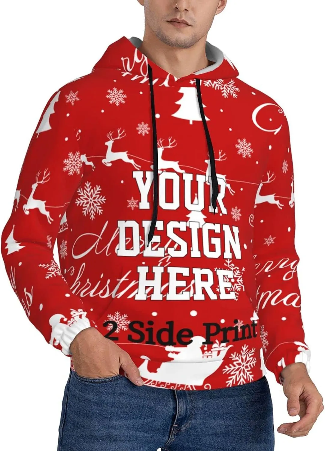 Custom Hoodie Design Your Own Hoodies Add Your Own Name Picture Text Black Personalized Hoodies