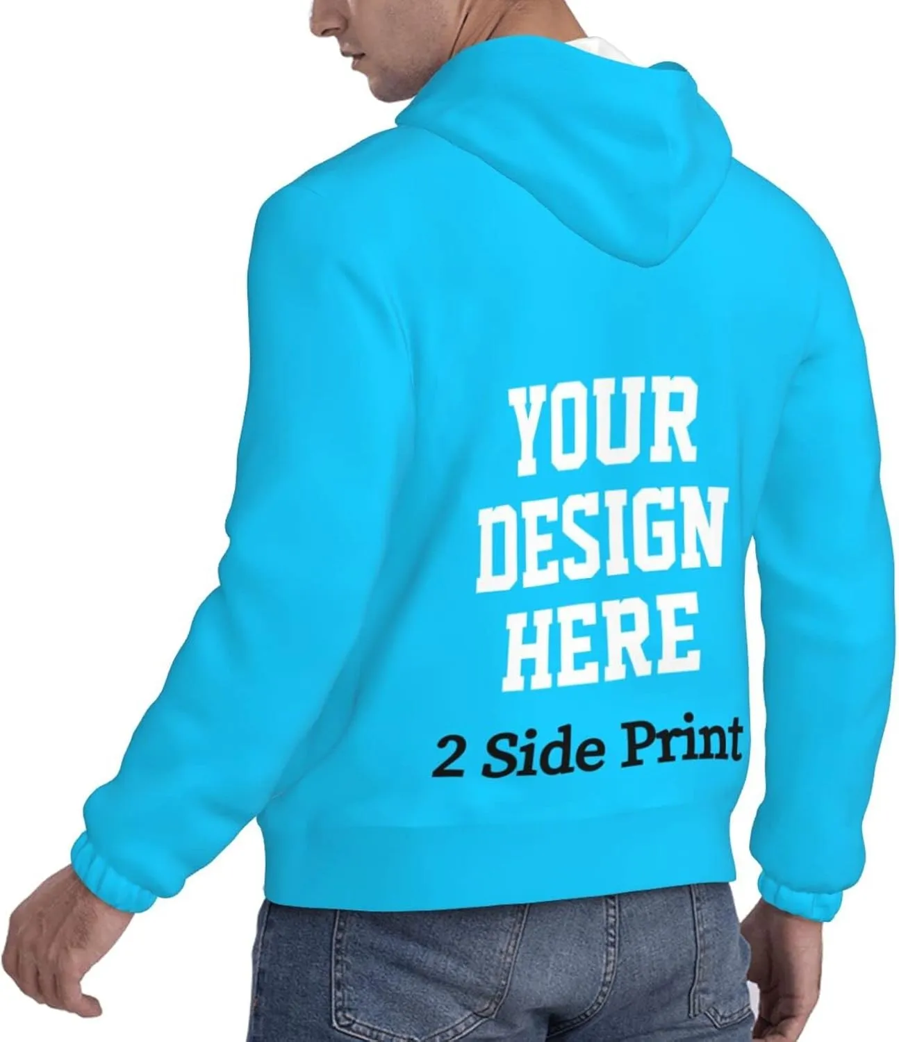 Custom Hoodie Design Your Own Hoodies Add Your Own Name Picture Text Black Personalized Hoodies