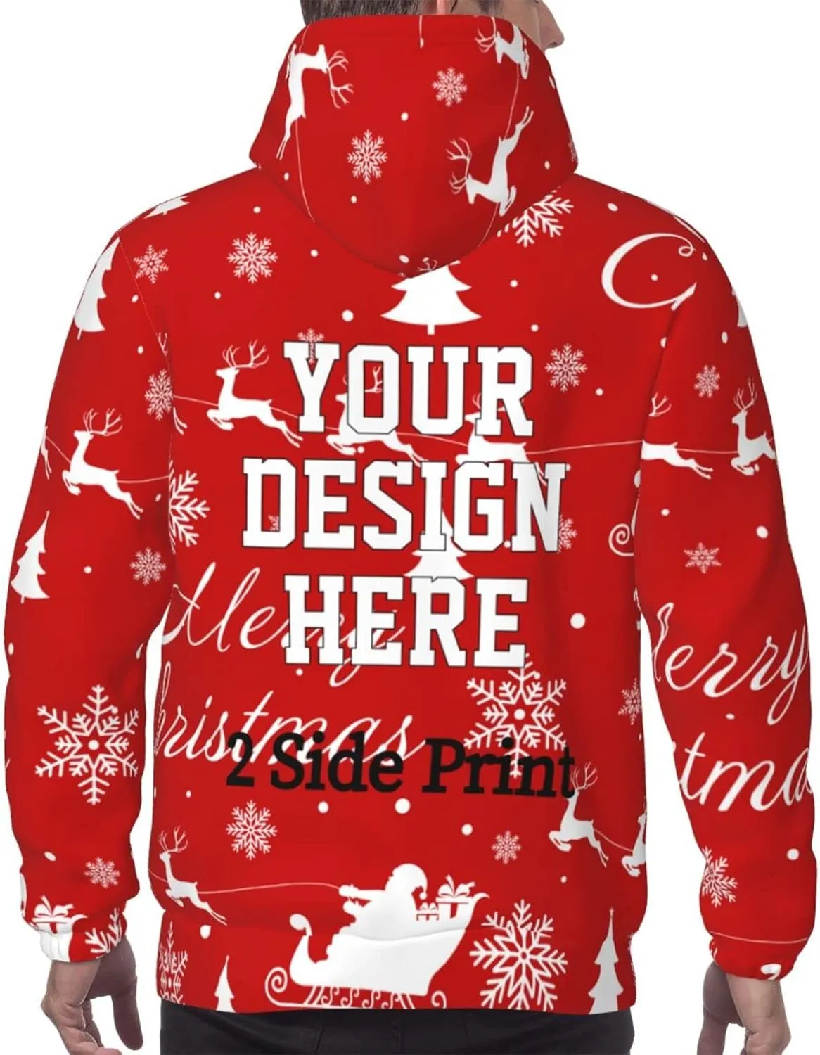 Custom Hoodie Design Your Own Hoodies Add Your Own Name Picture Text Black Personalized Hoodies