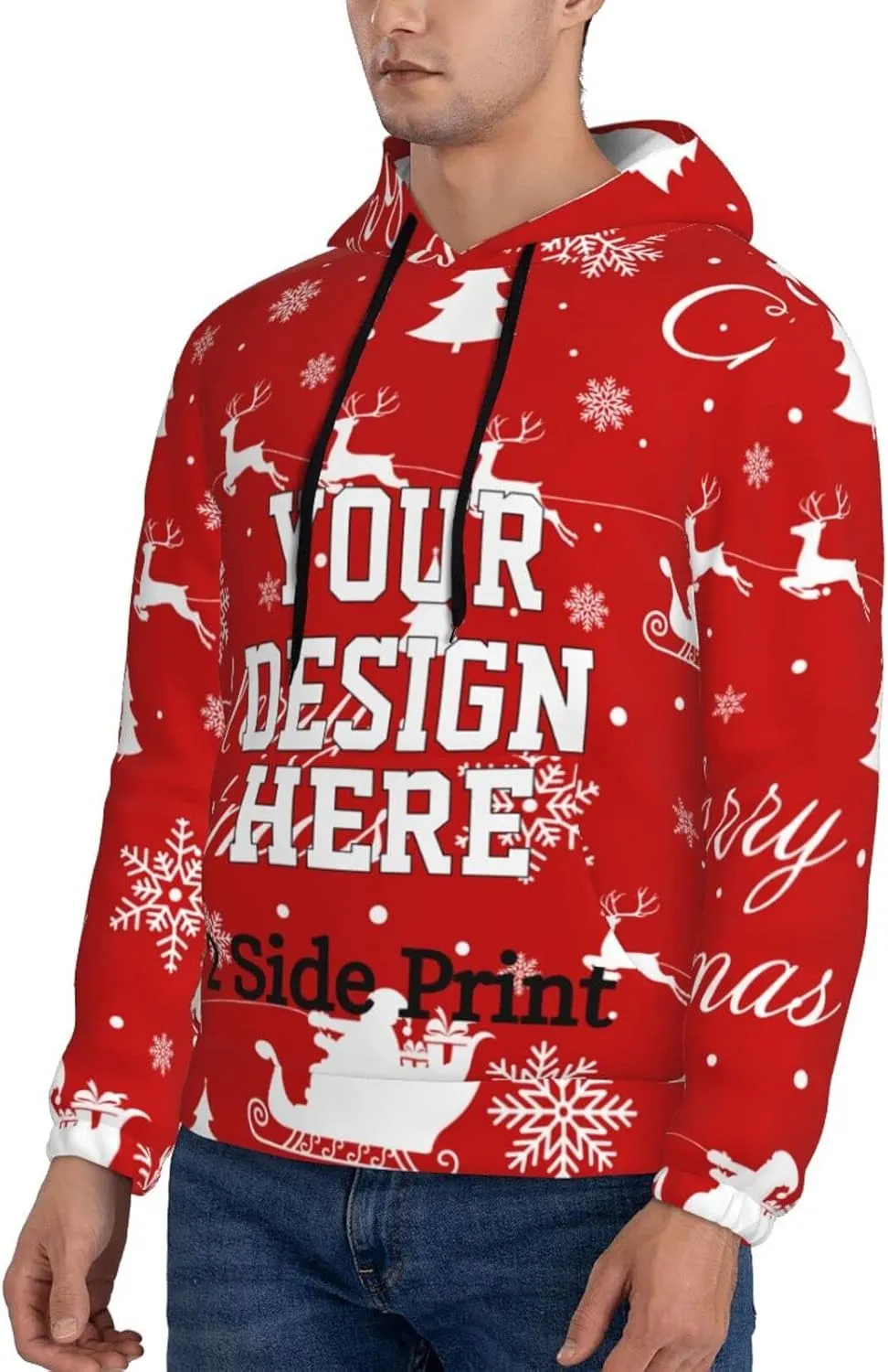 Custom Hoodie Design Your Own Hoodies Add Your Own Name Picture Text Black Personalized Hoodies