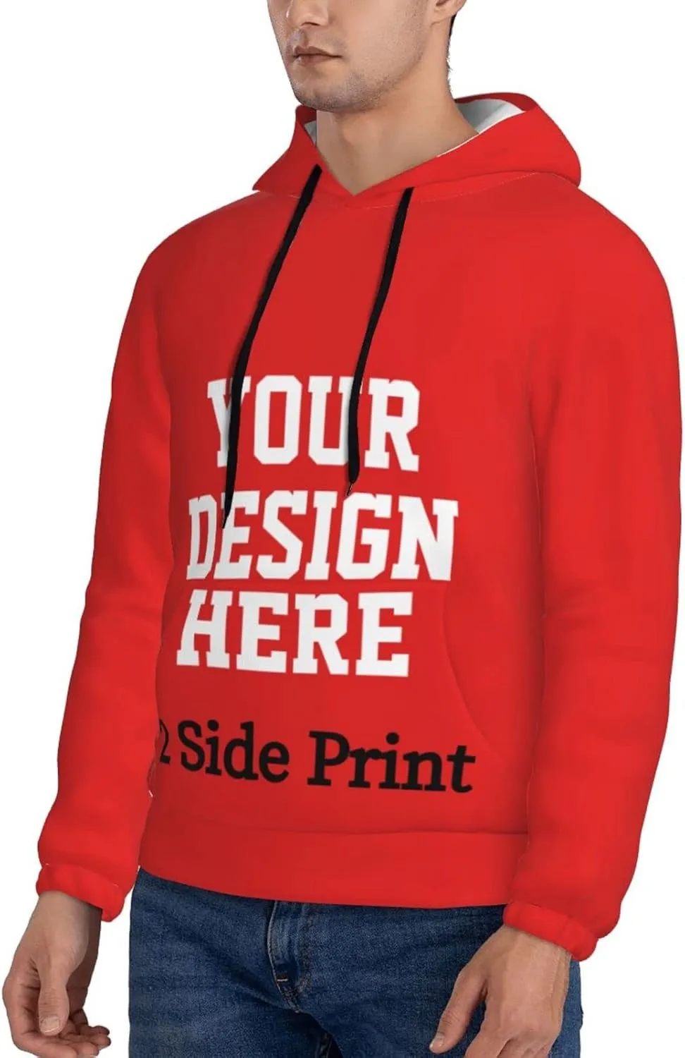 Custom Hoodie Design Your Own Hoodies Add Your Own Name Picture Text Black Personalized Hoodies