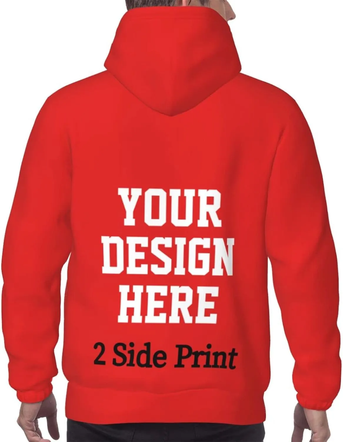 Custom Hoodie Design Your Own Hoodies Add Your Own Name Picture Text Black Personalized Hoodies