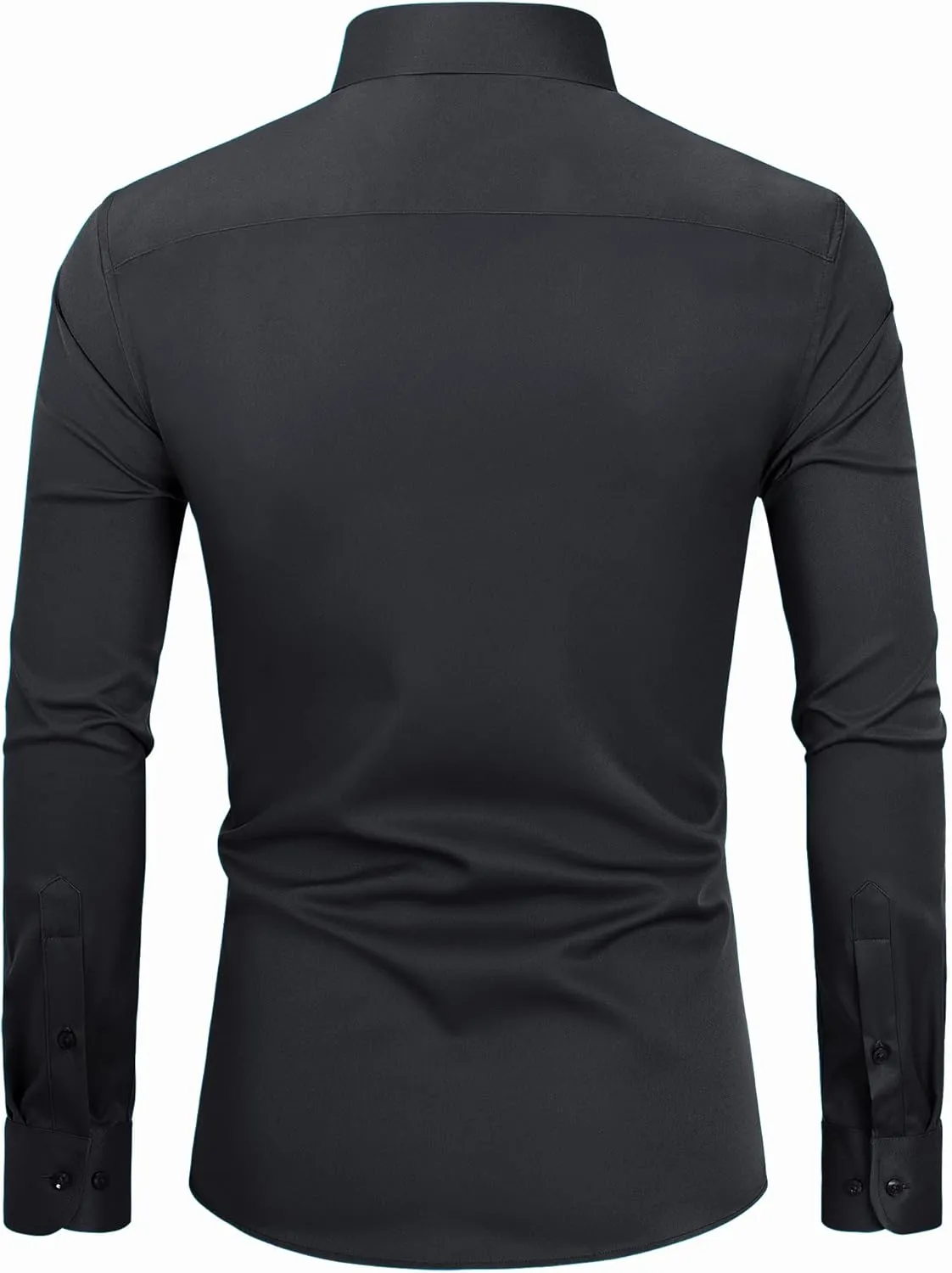 DEMEANOR Mens Dress Shirts Long Sleeve Dress Shirts for Men Slim Fit Button Down Shirts Big and Tall Button Up Shirts