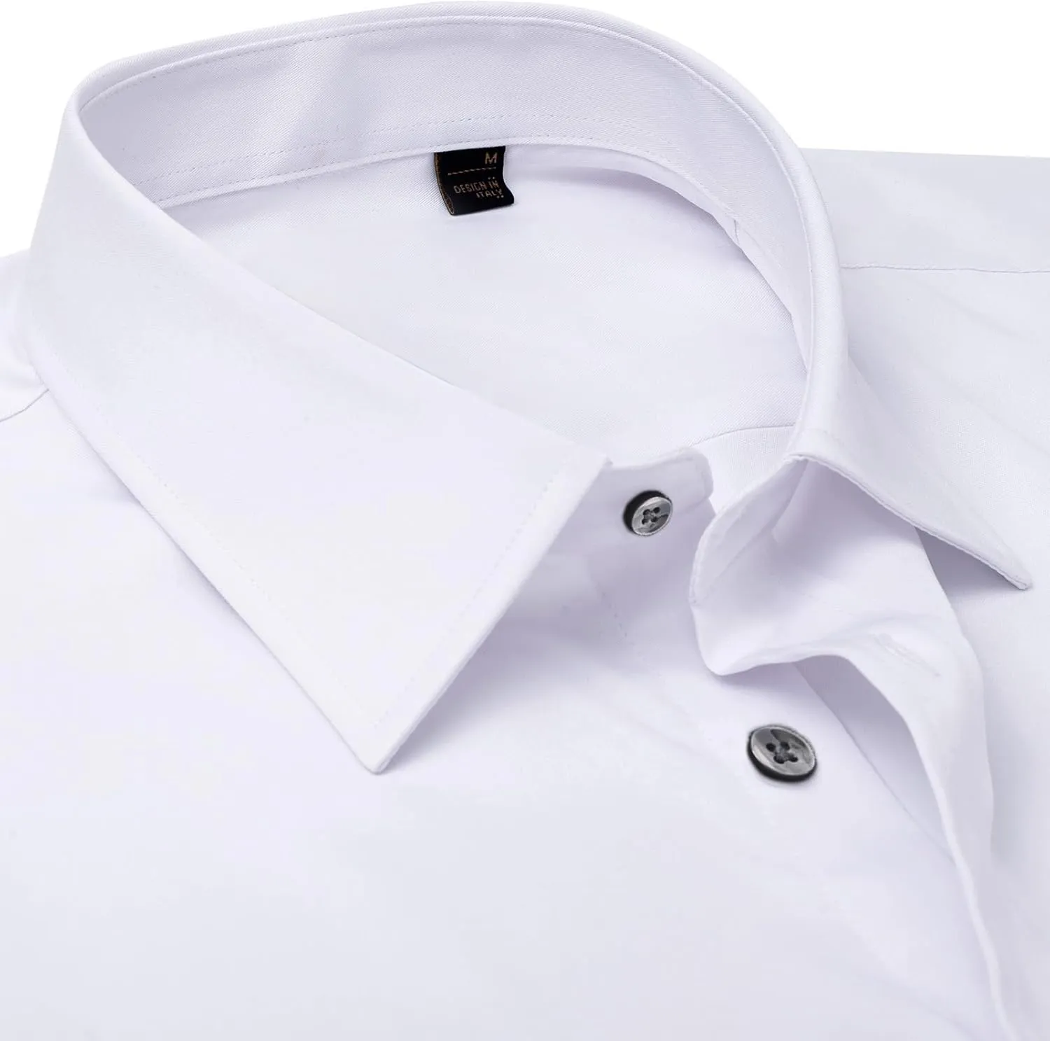 DEMEANOR Mens Dress Shirts Long Sleeve Dress Shirts for Men Slim Fit Button Down Shirts Big and Tall Button Up Shirts