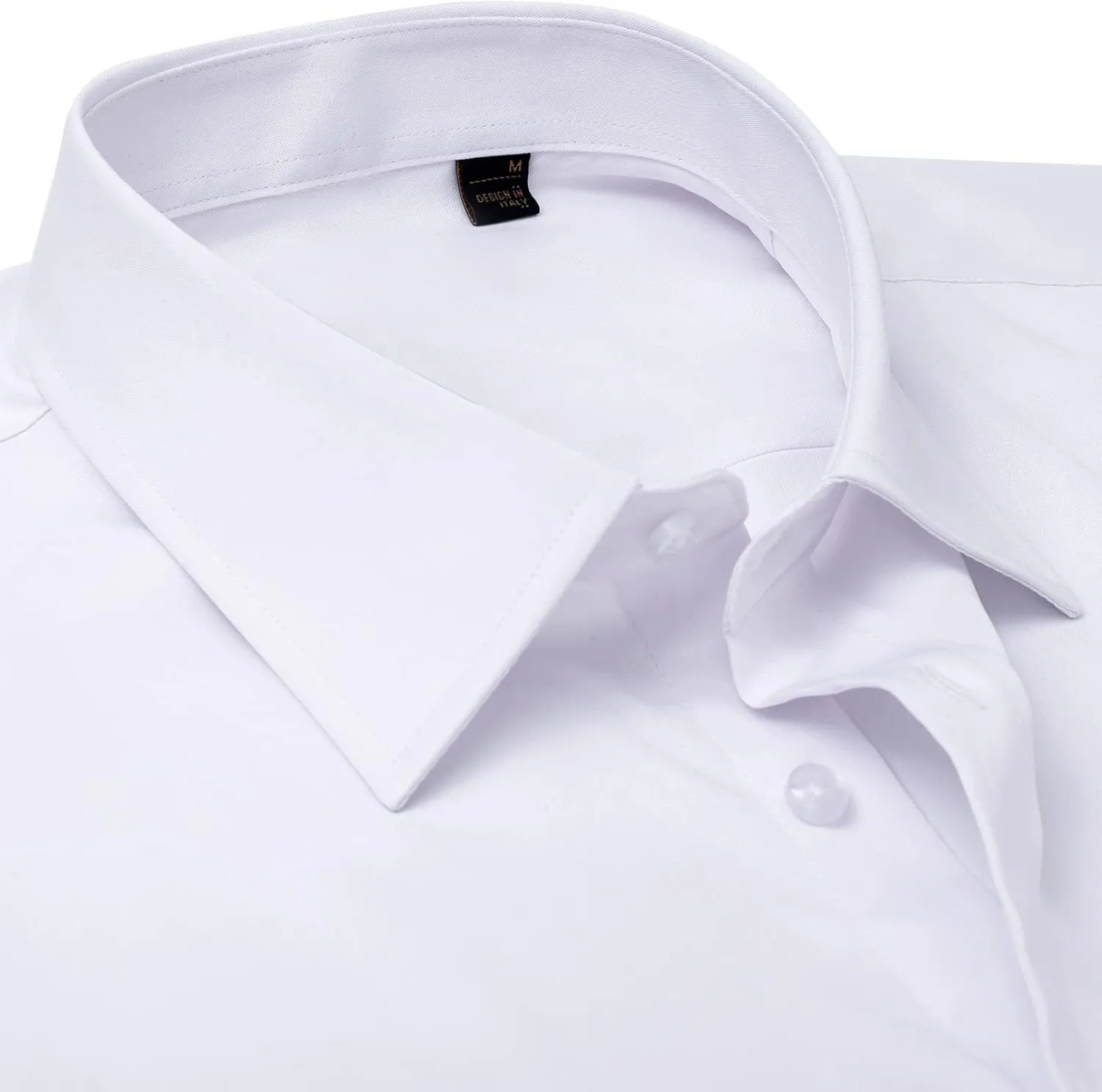 DEMEANOR Mens Dress Shirts Long Sleeve Dress Shirts for Men Slim Fit Button Down Shirts Big and Tall Button Up Shirts
