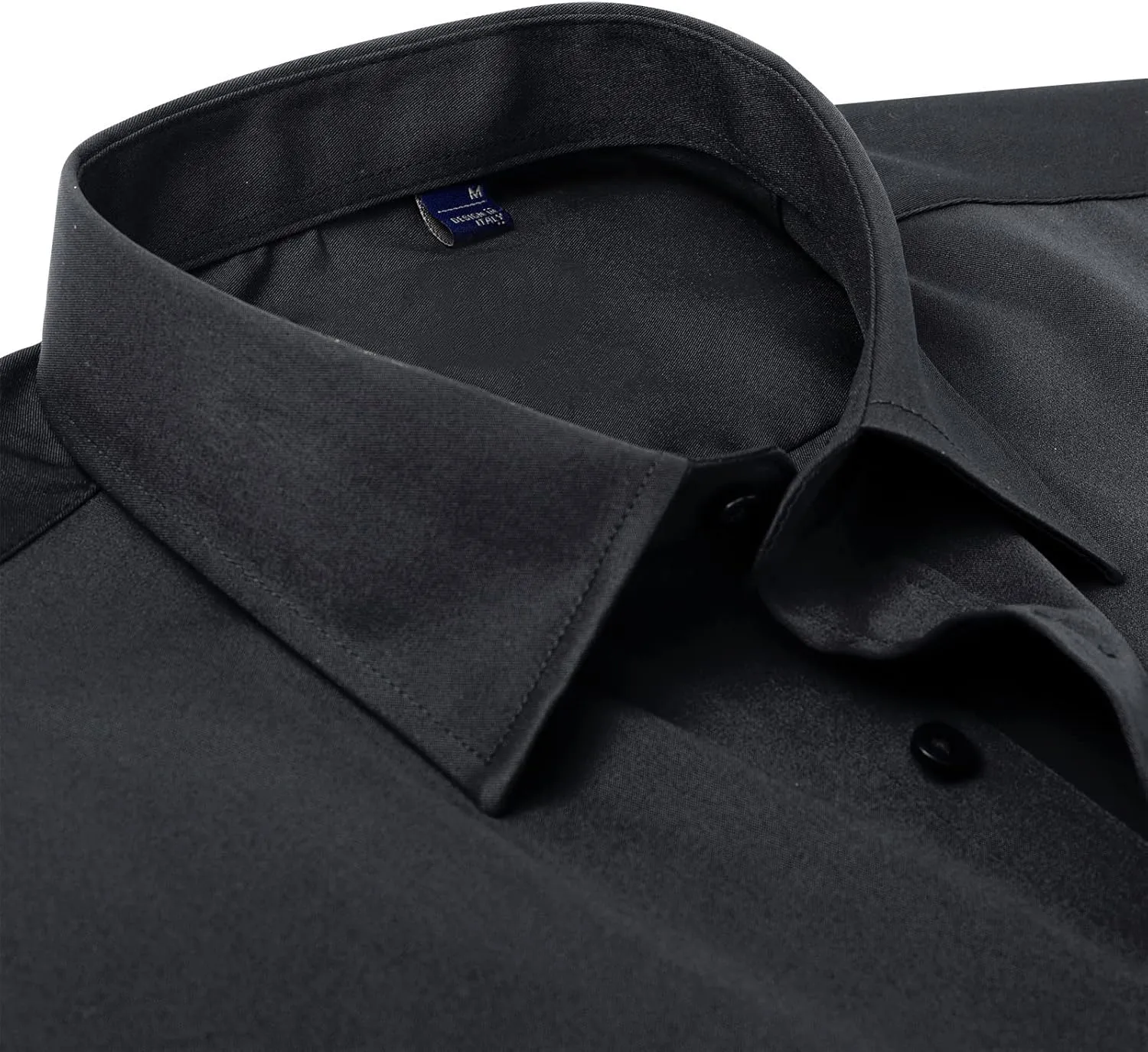 DEMEANOR Mens Dress Shirts Long Sleeve Dress Shirts for Men Slim Fit Button Down Shirts Big and Tall Button Up Shirts