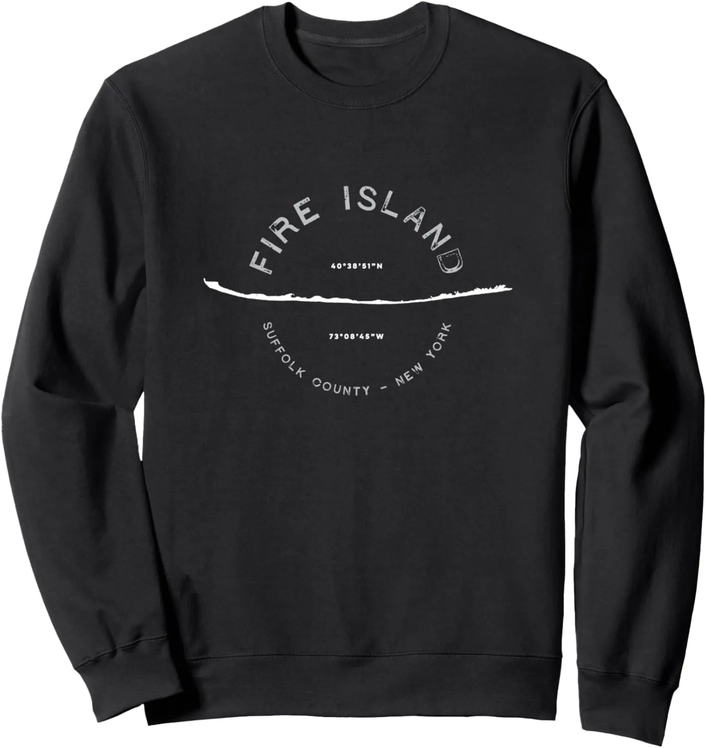 Fire Island Graphic Vintage Sweatshirt