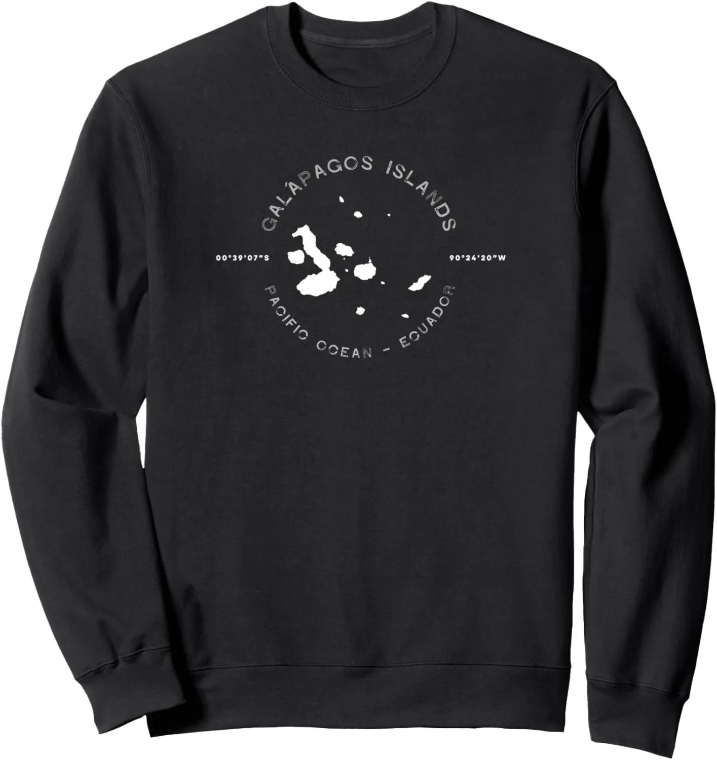 Galapagos Graphic Vintage Retro SweatShirt Sweatshirt