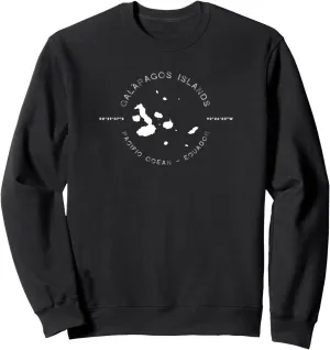 Galapagos Graphic Vintage Retro SweatShirt Sweatshirt