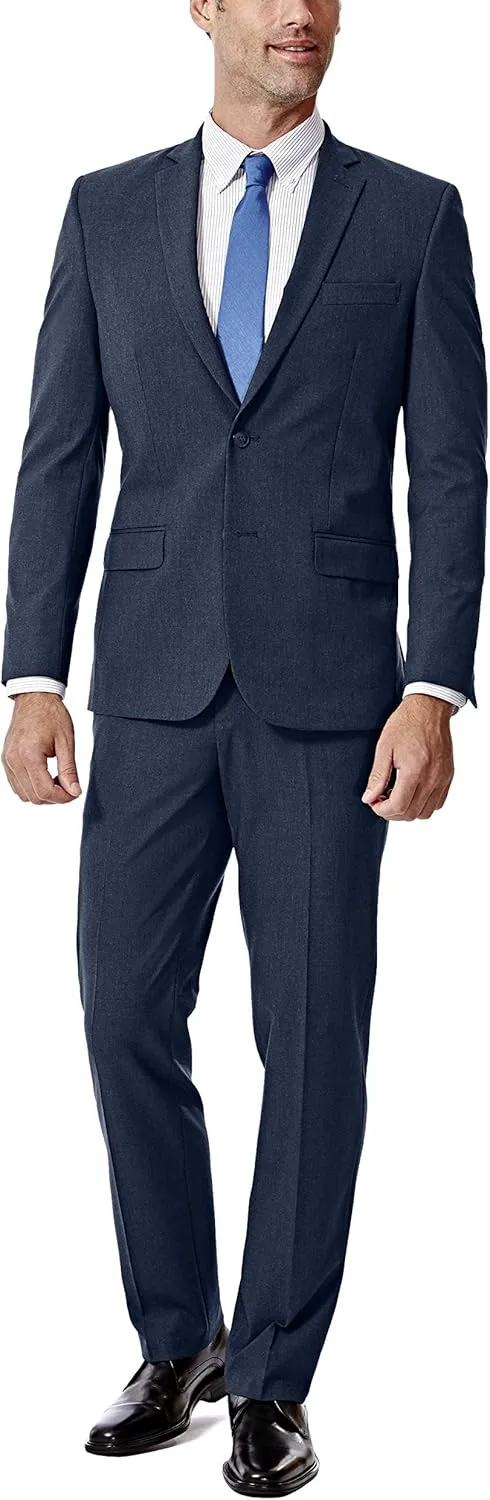Haggar Men's JMH Premium Performance Stretch Slim Fit Suit Separates - Pants & Jackets