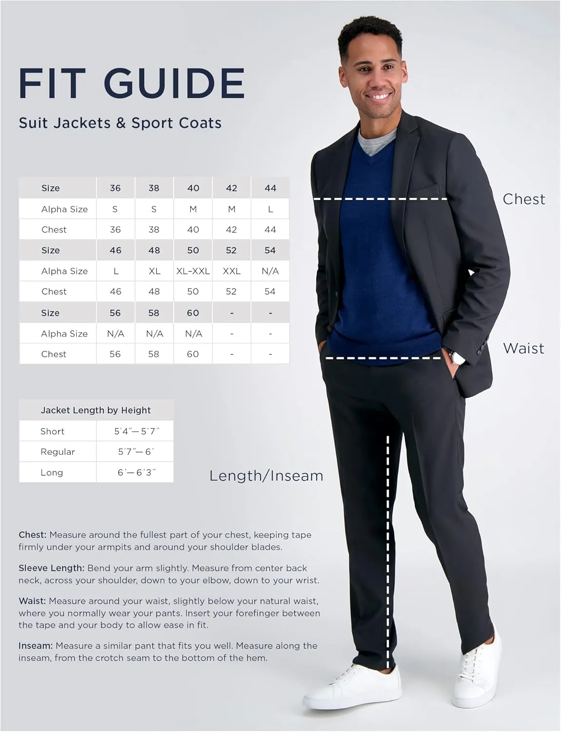 Haggar Men's The Active Series Stretch Classic Fit Suit Separate Pant Regular and Big & Tall Sizes