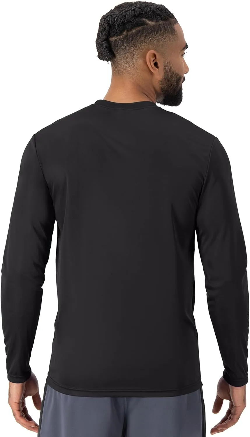 Hanes Sport Men's Long-Sleeve T-Shirt Pack, Cool DRI Moisture-Wicking Performance T-Shirts, Performance Tee, 2-Pack