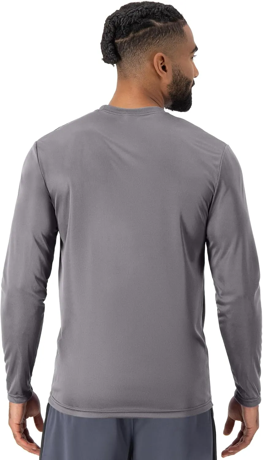 Hanes Sport Men's Long-Sleeve T-Shirt Pack, Cool DRI Moisture-Wicking Performance T-Shirts, Performance Tee, 2-Pack