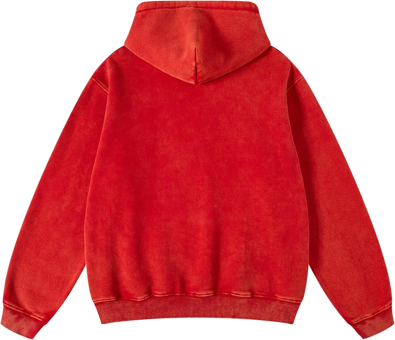 hathne Men's Oversized Hoodies Sweatshirt Cotton Wash Hooded Baggy Pullover Hoodies Vintage Winter Spring