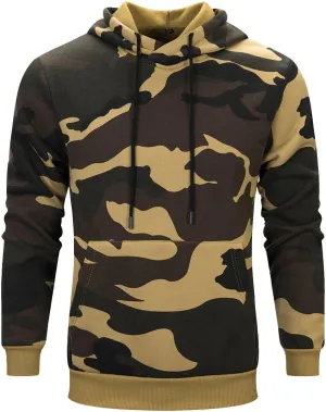 Hoodies for Men Soft Hooded Sweatshirts Training Long Sleeve Hoodies Patterned Fall Pullover Winter Shirts