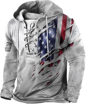 Hoodies for Men Sports Hooded Sweatshirts Training Long Sleeve Hoodies Patterned Fall Pullover Winter Shirts