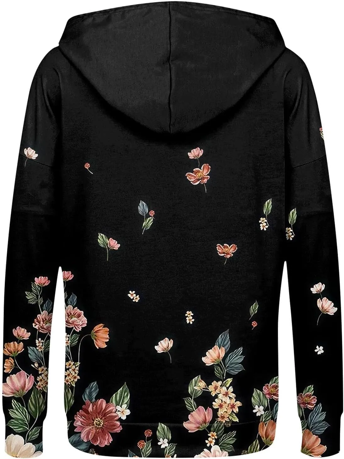 Hoodies for Women Zip Up Long Sleeve Sweatshirts Fleece Y2k Oversized Jackets Fashion Drawstring Hoodies Outfits