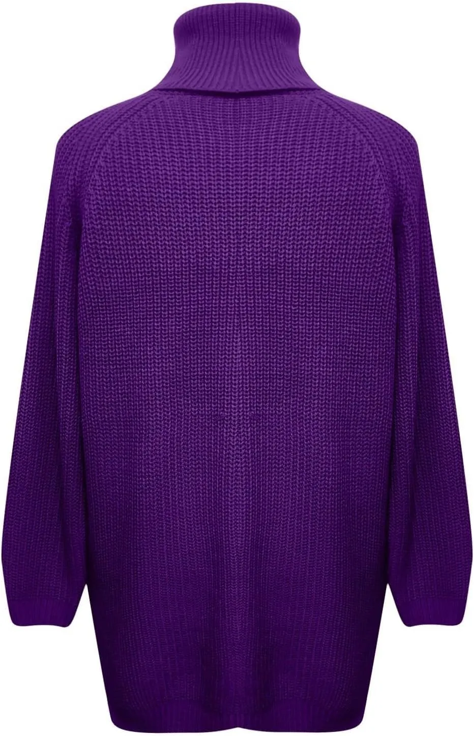 iLH Womens Turtleneck Sweaters Oversized Rib Knit Chunky Pullover Sweaters for Women Fall Winter Thermal Cozy Sweaters