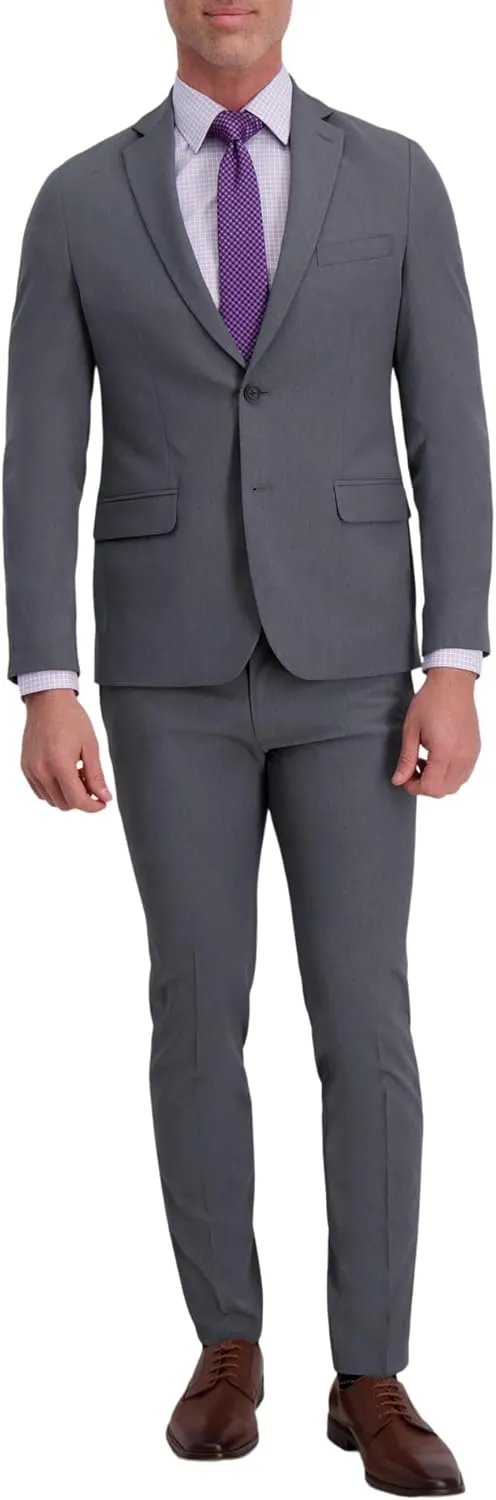 J.M. Haggar Men's Ultra Slim Premium Flex Suit Seperates- Pant and Jackets