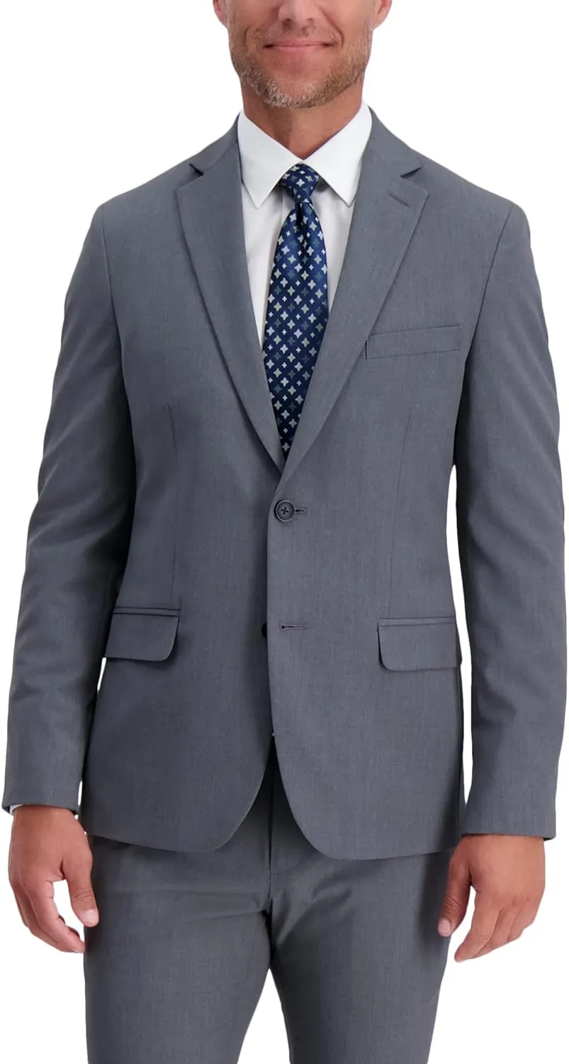 J.M. Haggar Men's Ultra Slim Premium Flex Suit Seperates- Pant and Jackets