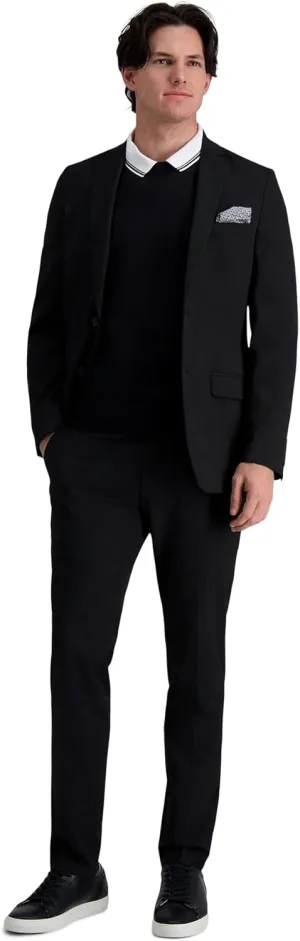 J.M. Haggar Men's Ultra Slim Premium Flex Suit Seperates- Pant and Jackets
