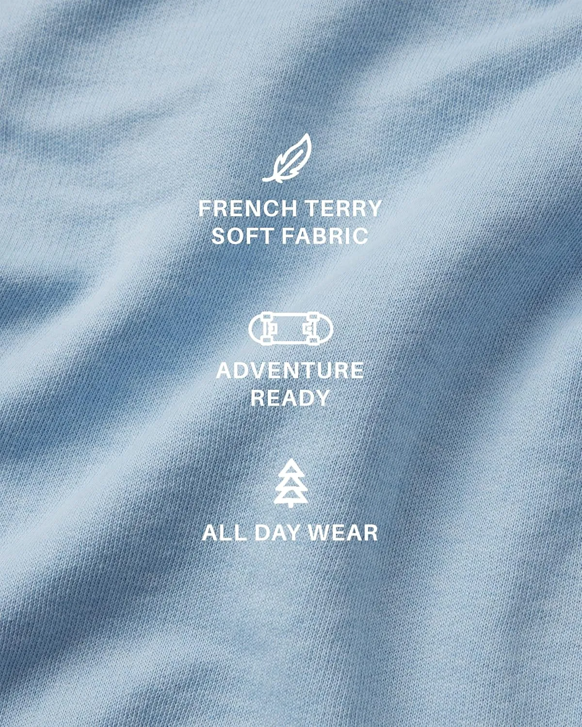 JOE BOXER French Terry Boys Hoodies, Comfy Kids Hoodies, Classic Boys Sweatshirts, Loungewear for Boys