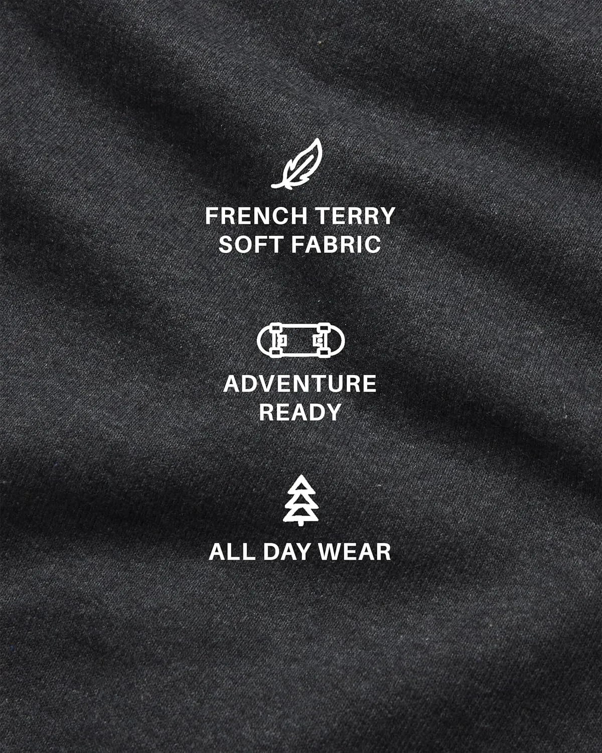 JOE BOXER French Terry Boys Hoodies, Comfy Kids Hoodies, Classic Boys Sweatshirts, Loungewear for Boys