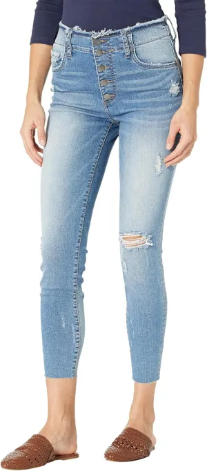 KUT from the Kloth Connie High-Rise Ankle Skinny Jeans