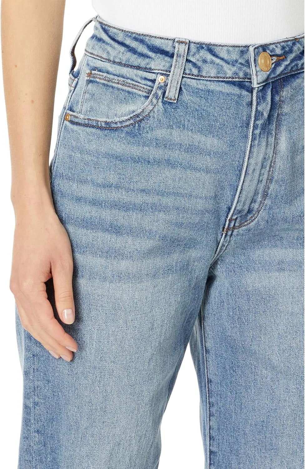 KUT from the Kloth Women's Sienna High-Rise Wide Leg-5 Pockets in Formed