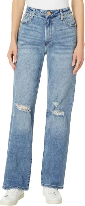 KUT from the Kloth Women's Sienna High-Rise Wide Leg-5 Pockets in Formed