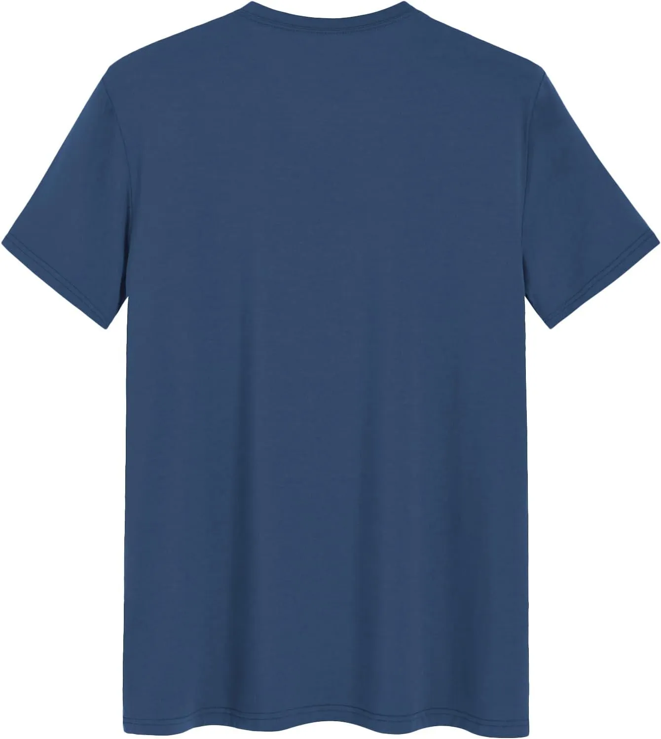 Latuza Men's Viscose Crew Neck Short Sleeves Pajama Sleep Shirt