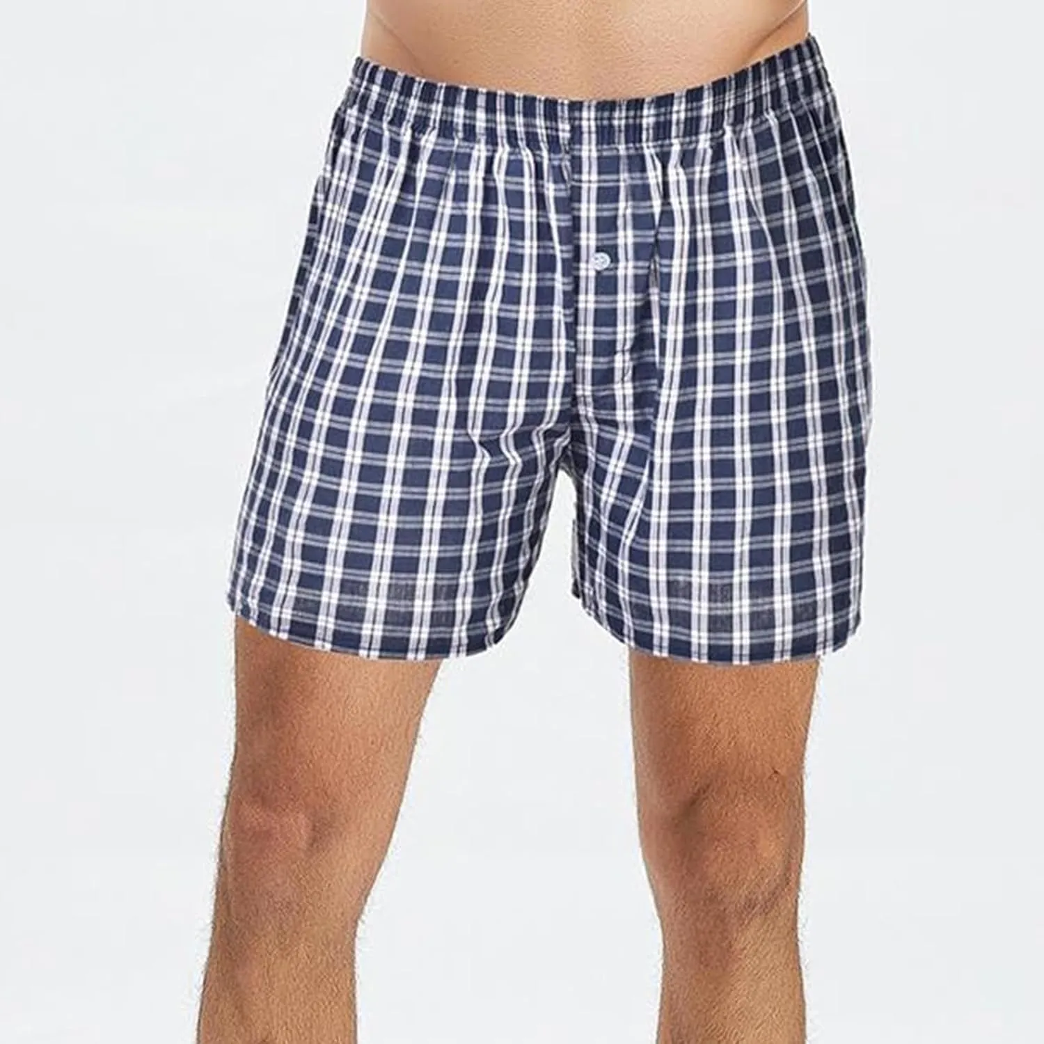 Lounge Shorts for Men Graphics Print Comfy Elastic Waist Pajama Shorts Summer Athletic Short Pants