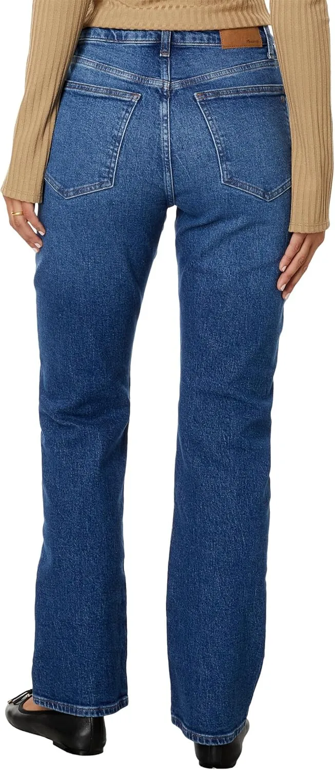 Madewell Women's 90's Straight Jeans in Barlow Wash
